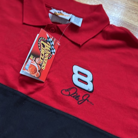 Vintage Dale Jr Polo Shirt / Large / New / Winners Circle / Nascar - Picture 2 of 10